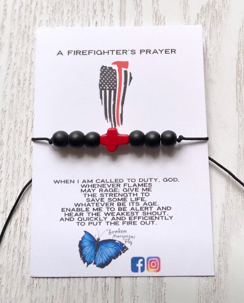 A Firefighter’s Prayer Bracelet